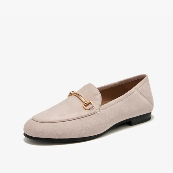 Women Leather Loafer Dress Shoes - Image 9