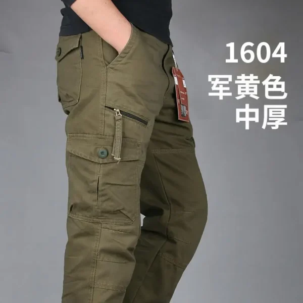 Men's Tactical Trousers Large Size Loose Casual Pants Running Overalls Men's Sweatpants Sports Hiking Outdoor Clothes Work Pants - Image 13