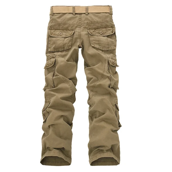 Fashion Military Cargo Pants Men Loose Baggy Tactical Trousers Oustdoor Casual Cotton Cargo Pants Men Multi Pockets Big size - Image 4