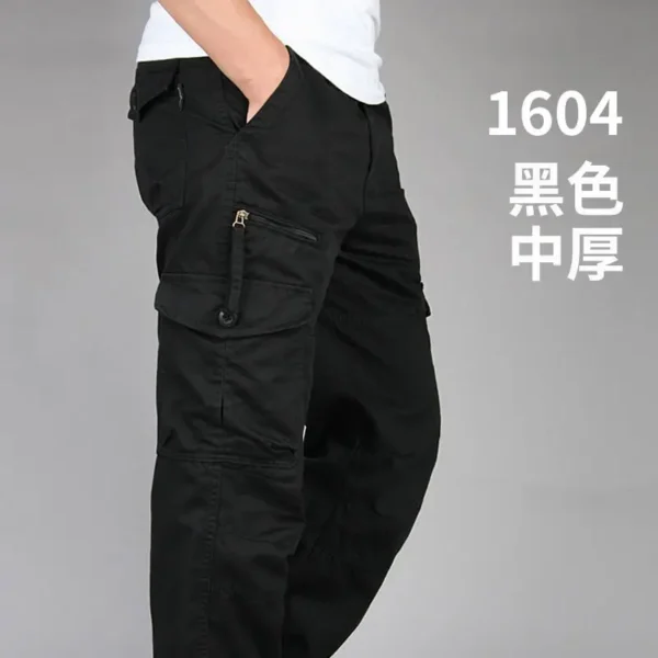 Men's Tactical Trousers Large Size Loose Casual Pants Running Overalls Men's Sweatpants Sports Hiking Outdoor Clothes Work Pants - Image 6