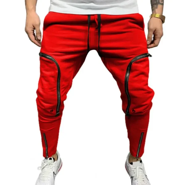 New 2023 Cargo Pants Trousers for Men Full Length Solid Color Loose Multi-pocket Drawstring Pockets Pants Male Cargo Pants 5XL - Image 10