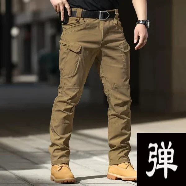 Men's Spring Fall Autumn Elastic Tactical Pants Camping Hiking Fishing Trekking Climbing Outdoor Cargo Trousers Quick Dry Sports - Image 15