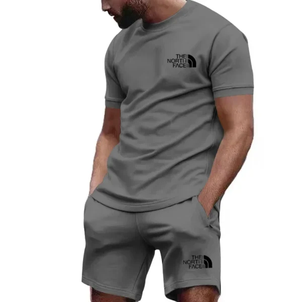 Men's Casual 2 Piece Short Set - Image 2