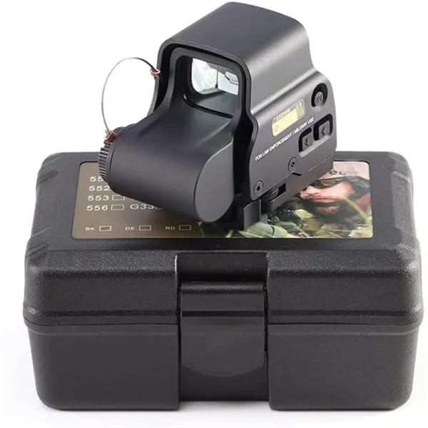 558 Red Dot Sight Holographic Sight Red Green Dot Reflex Sight with Picatinny Weaver 20mm Quick Release Mount - Image 6