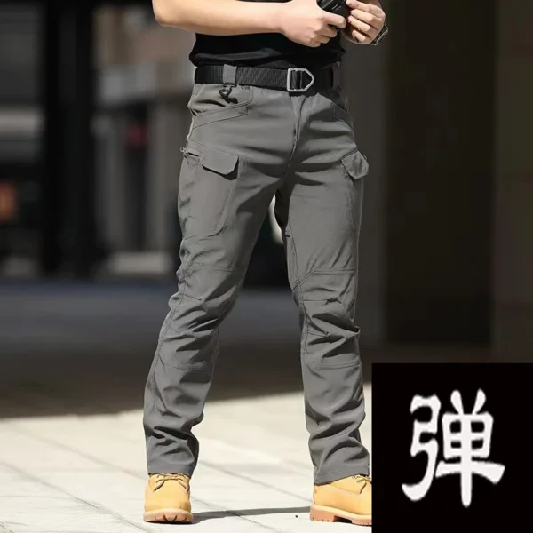 Men's Spring Fall Autumn Elastic Tactical Pants Camping Hiking Fishing Trekking Climbing Outdoor Cargo Trousers Quick Dry Sports - Image 14