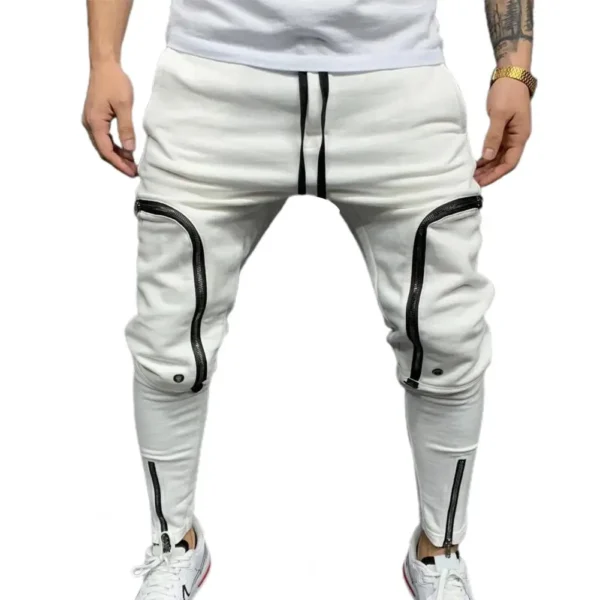 New 2023 Cargo Pants Trousers for Men Full Length Solid Color Loose Multi-pocket Drawstring Pockets Pants Male Cargo Pants 5XL - Image 8