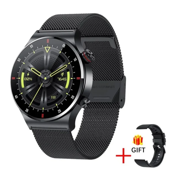 LIGE ECG+PPG Bluetooth Call Smart Watch 2023 Men AMOLED Full Touch Sports NFC Watches Men Smartwatch Waterproof For Android Ios - Image 10