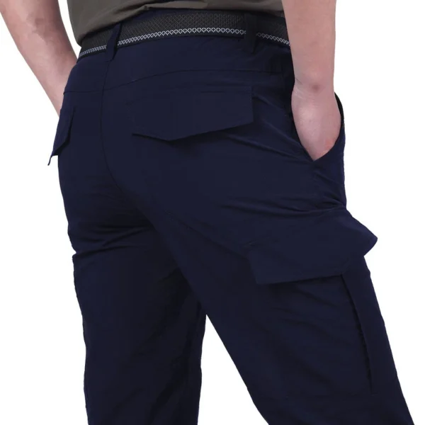 2023 Outdoor Waterproof Tactical Cargo Pants Men Breathable Summer Casual Army Military Long Trousers Male Quick Dry Cargo Pants - Image 3