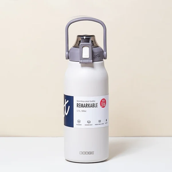 Tumbler Thermo Bottle Large Capacity With Straw Stainless Steel Thermal Water Bottle Cold and Hot Thermos Cup Vacuum Flask Gym - Image 11