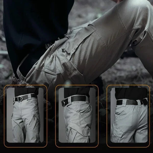 Tactical Pants Men Outdoor Work Wear Cargo Pant  Waterproof Multi-pockets Ripstop SWAT Hiking Trousers Army Overalls 6XL - Image 4