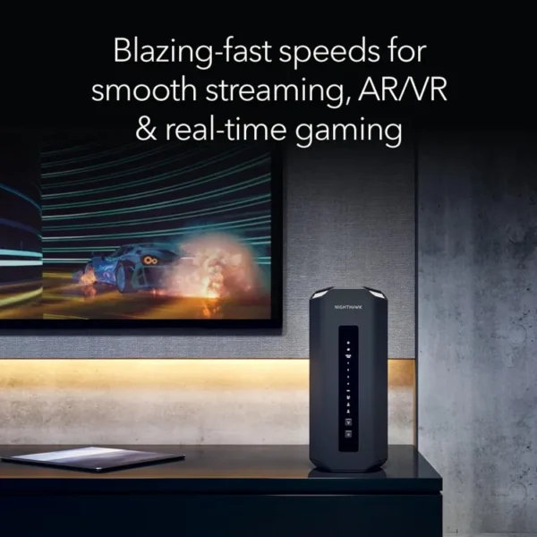 Nighthawk Tri-Band WiFi 7 Router (RS700S) - BE19000 Wireless Speed (up to 19Gbps) – 10 Gig Port - Coverage up to 3,500 sq. ft. - Image 4