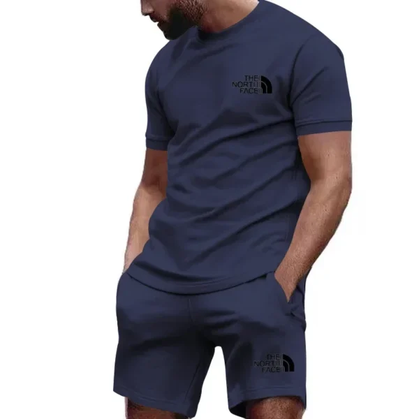 Men's Casual 2 Piece Short Set - Image 4