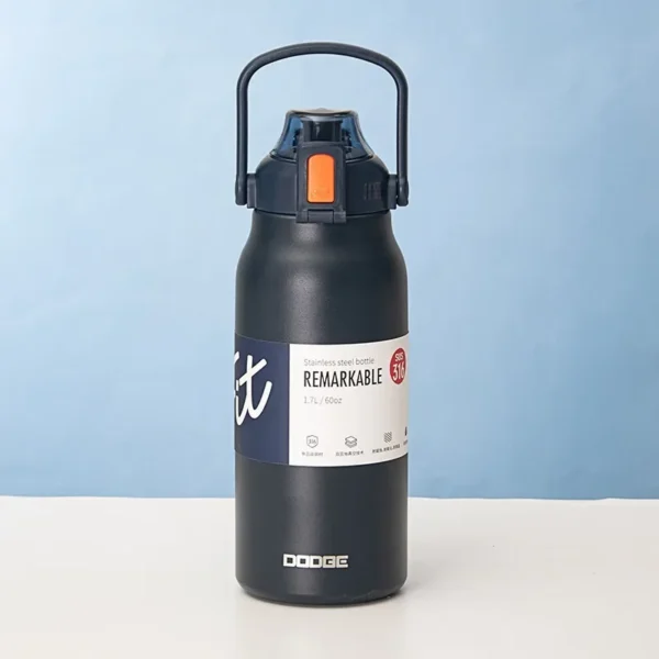 Tumbler Thermo Bottle Large Capacity With Straw Stainless Steel Thermal Water Bottle Cold and Hot Thermos Cup Vacuum Flask Gym - Image 7