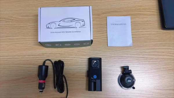 Dash Cam Front and Inside FHD 1080P Recording Car DVR Cam Small Dash Camera for Cars - Image 7