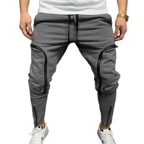New 2023 Cargo Pants Trousers for Men Full Length Solid Color Loose Multi-pocket Drawstring Pockets Pants Male Cargo Pants 5XL - Image 7